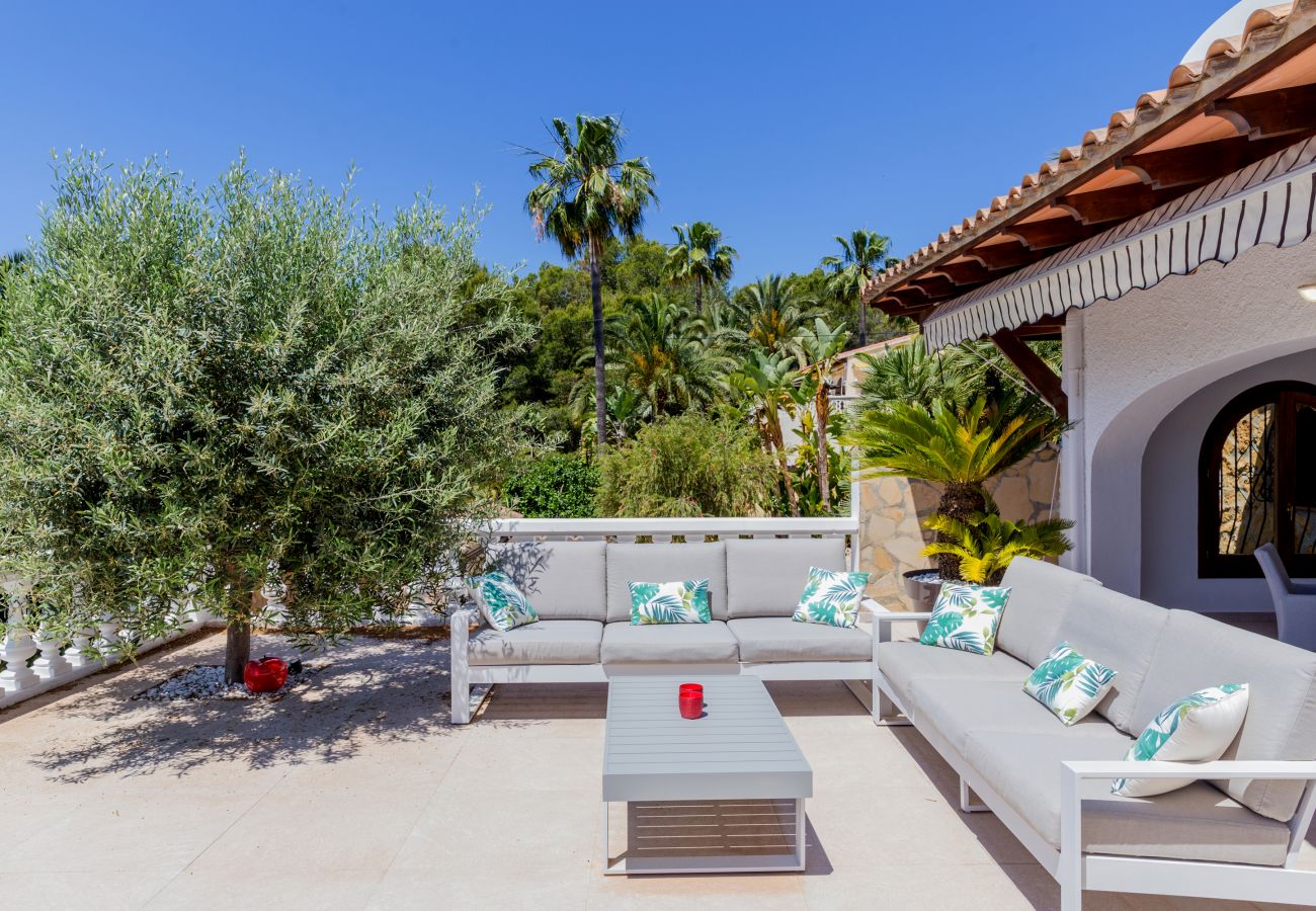 Villa en Benissa - Villa Castillo Benissa, con Piscina Privada y Vistas al Mar