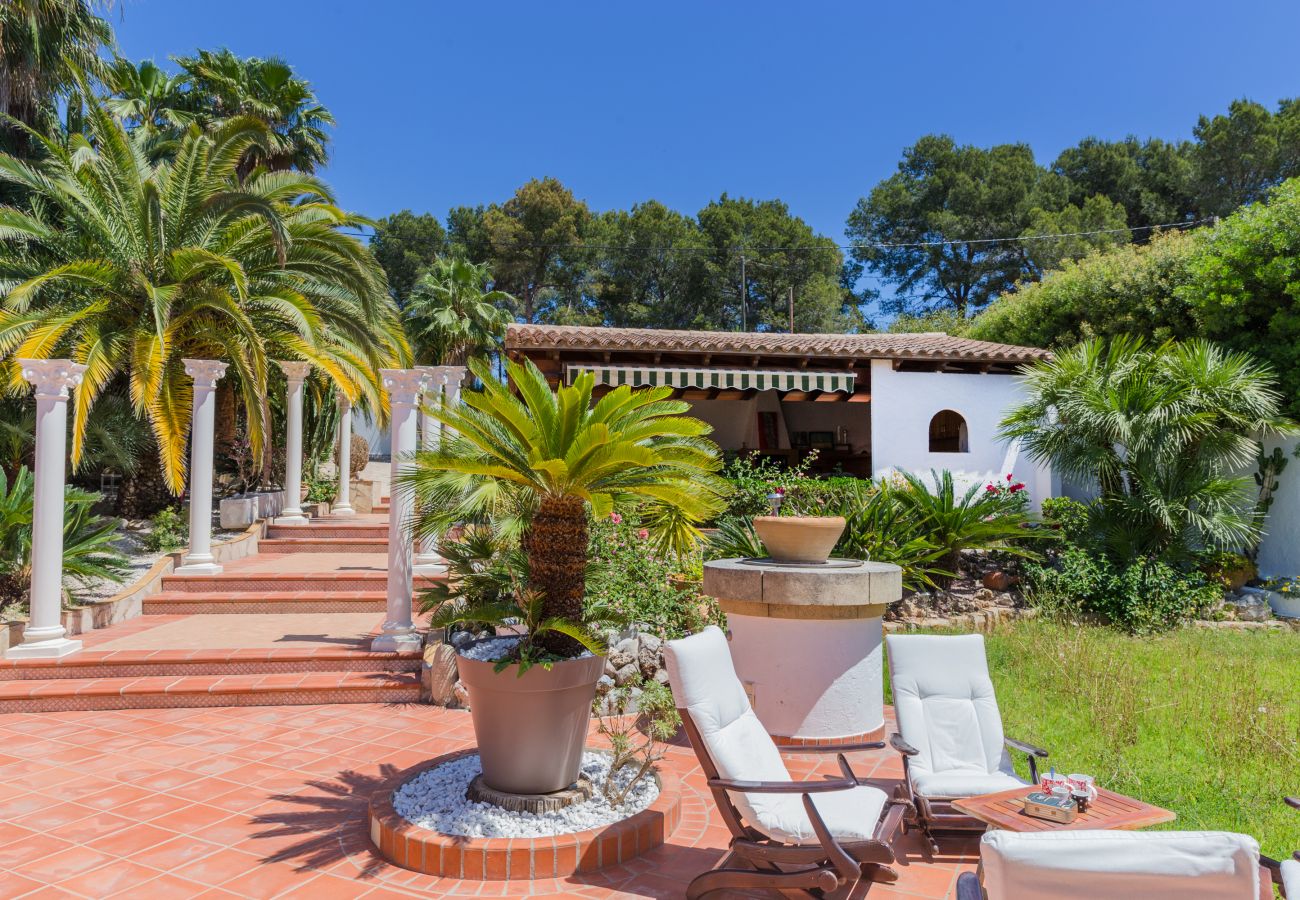 Villa en Benissa - Villa Castillo Benissa, con Piscina Privada y Vistas al Mar