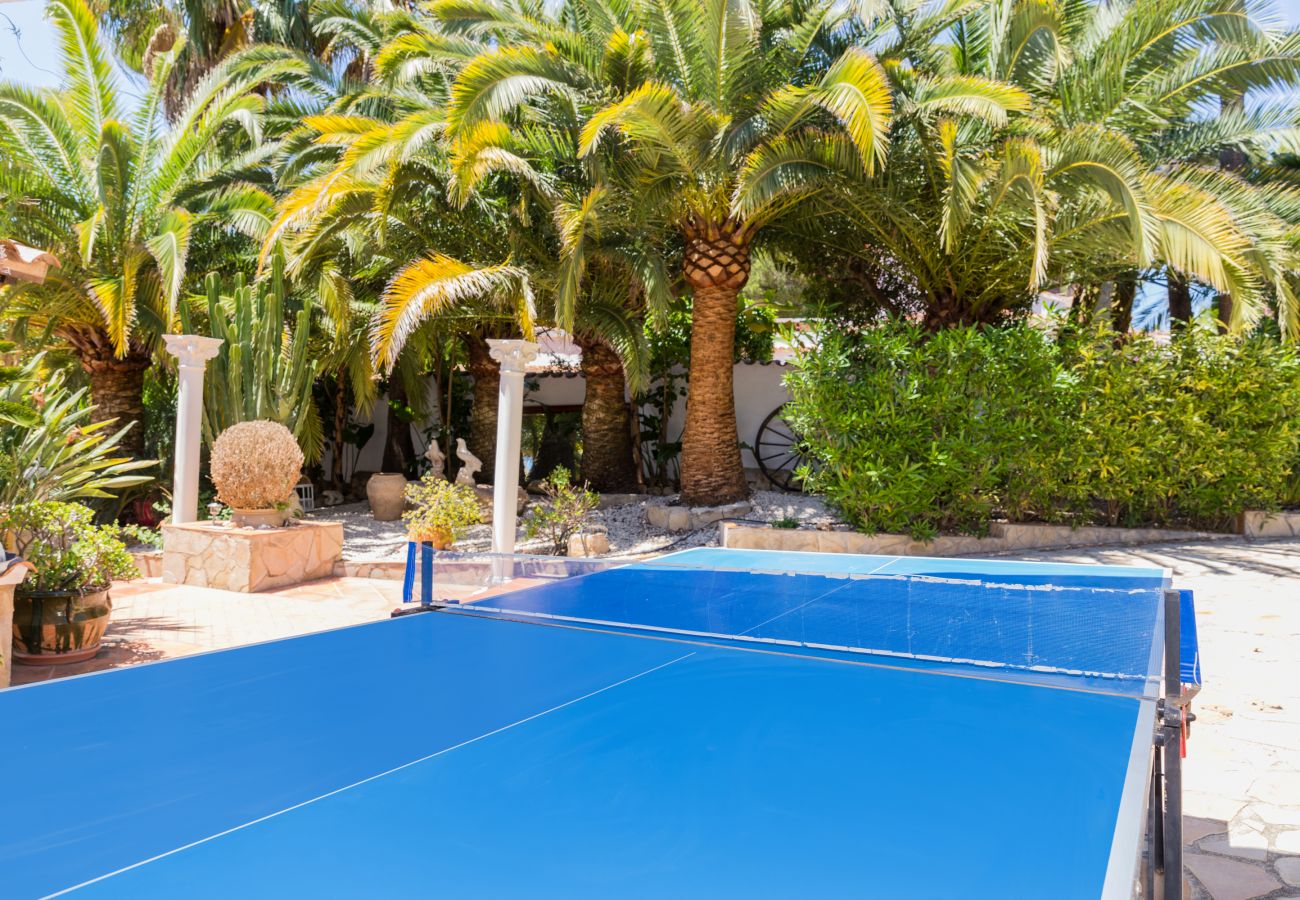 Villa en Benissa - Villa Castillo Benissa, con Piscina Privada y Vistas al Mar