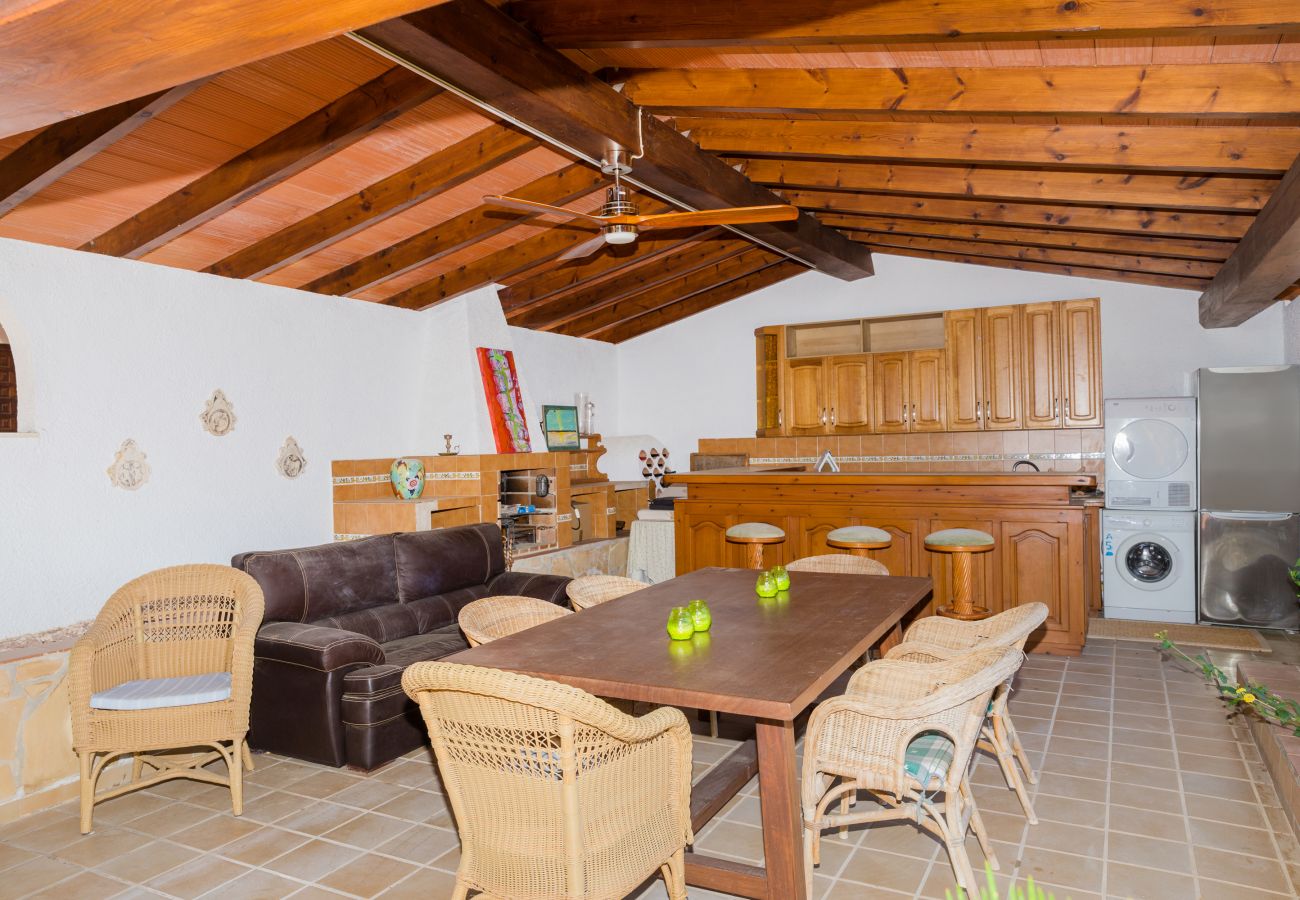 Villa en Benissa - Villa Castillo Benissa, con Piscina Privada y Vistas al Mar