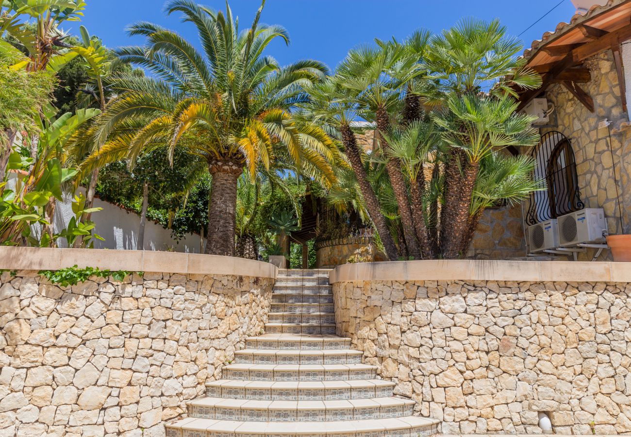 Villa en Benissa - Villa Castillo Benissa, con Piscina Privada y Vistas al Mar