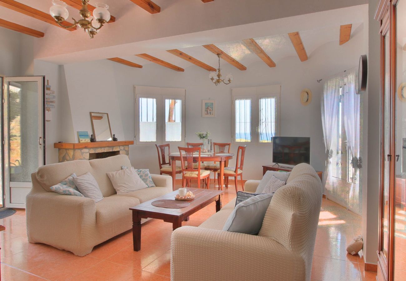 Villa en Denia - Bonita villa con vistas al mar en La Florida 4 pers