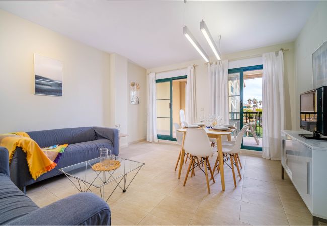 Apartamento en Javea / Xàbia -  Luz de Javea I Apartment, Estiloso con AC, Wifi, Terraza y Piscina