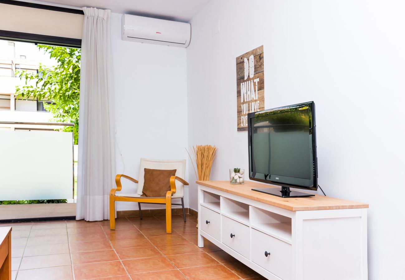 Apartamento en Javea / Xàbia - Santa Barbara Apartment Javea Montañar I , con AACC, Wifi y Piscina Comunitaria