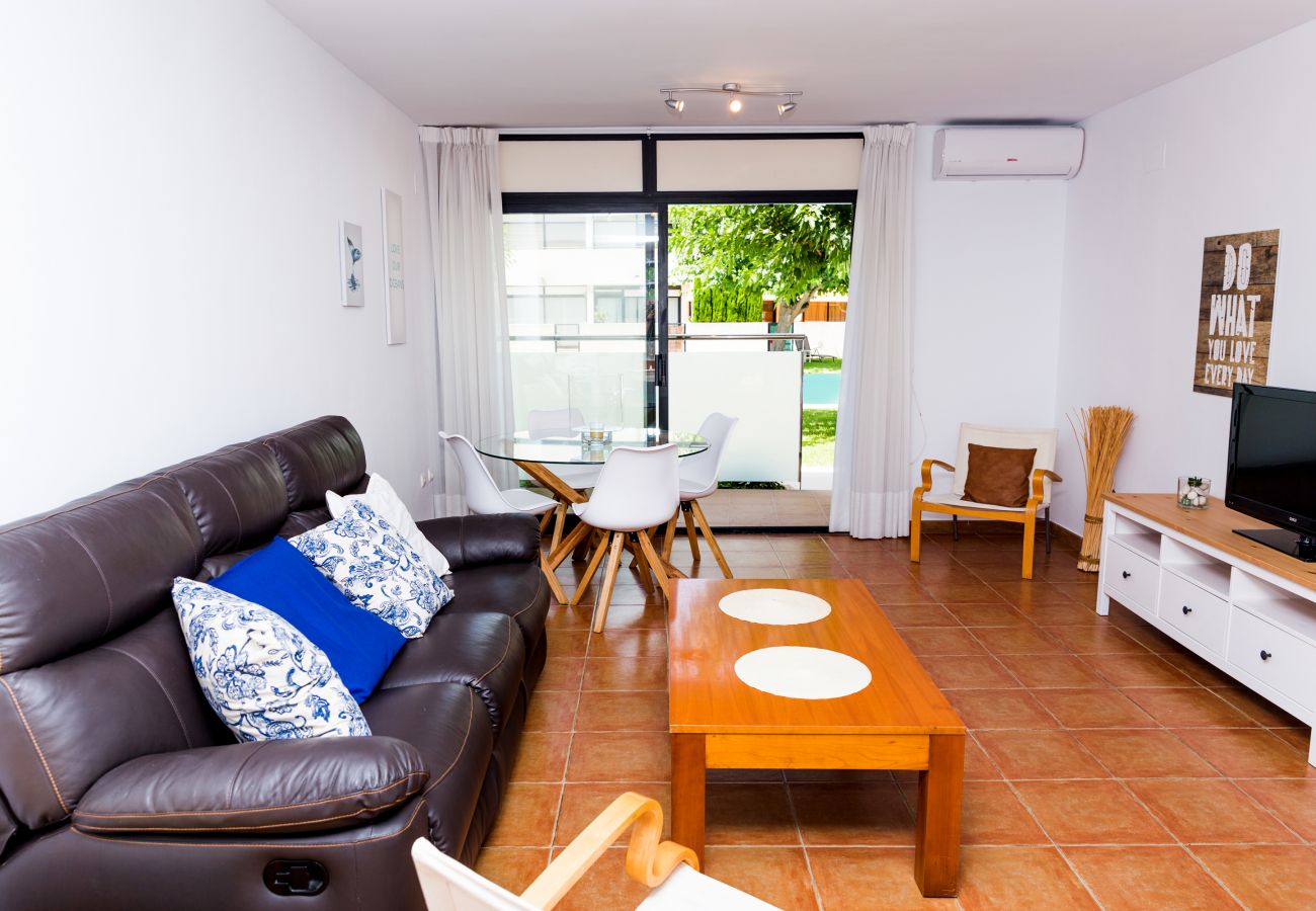 Apartamento en Javea / Xàbia - Santa Barbara Apartment Javea Montañar I , con AACC, Wifi y Piscina Comunitaria