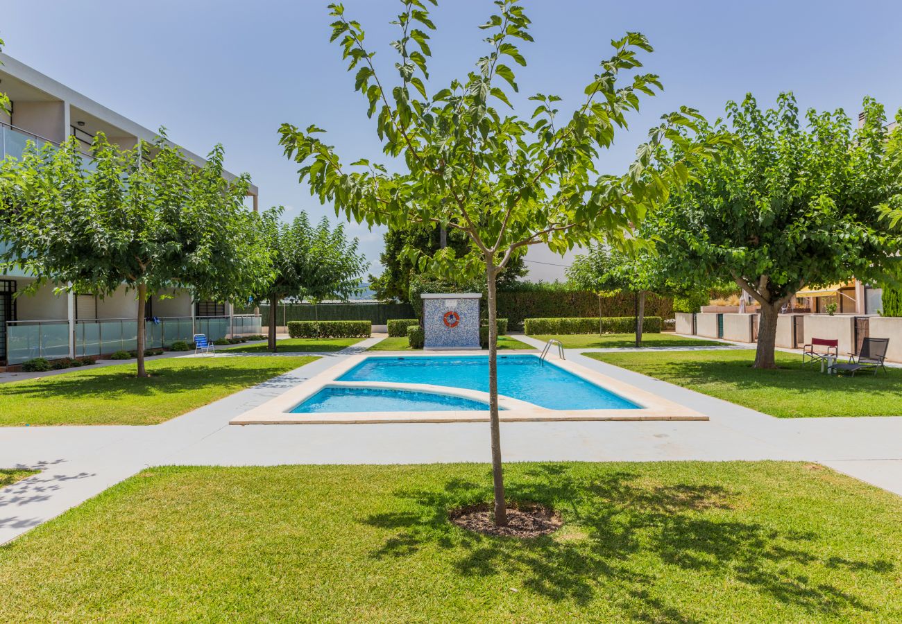 Apartamento en Javea / Xàbia - Santa Barbara Apartment Javea Montañar I , con AACC, Wifi y Piscina Comunitaria