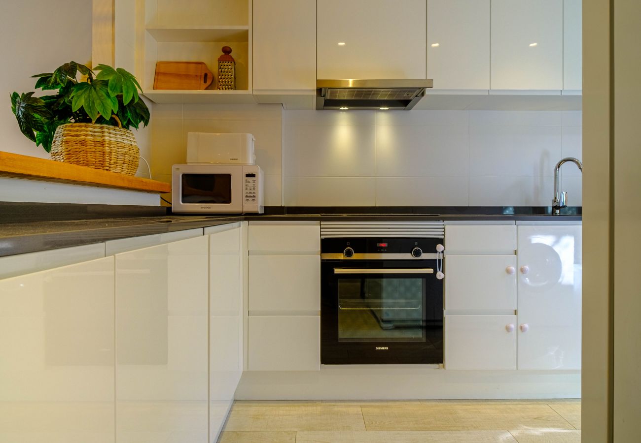 Apartamento en Javea / Xàbia -  Altamar Plus Apartment II Javea Arenal, Estiloso con AC, Wifi, Terraza y Piscina