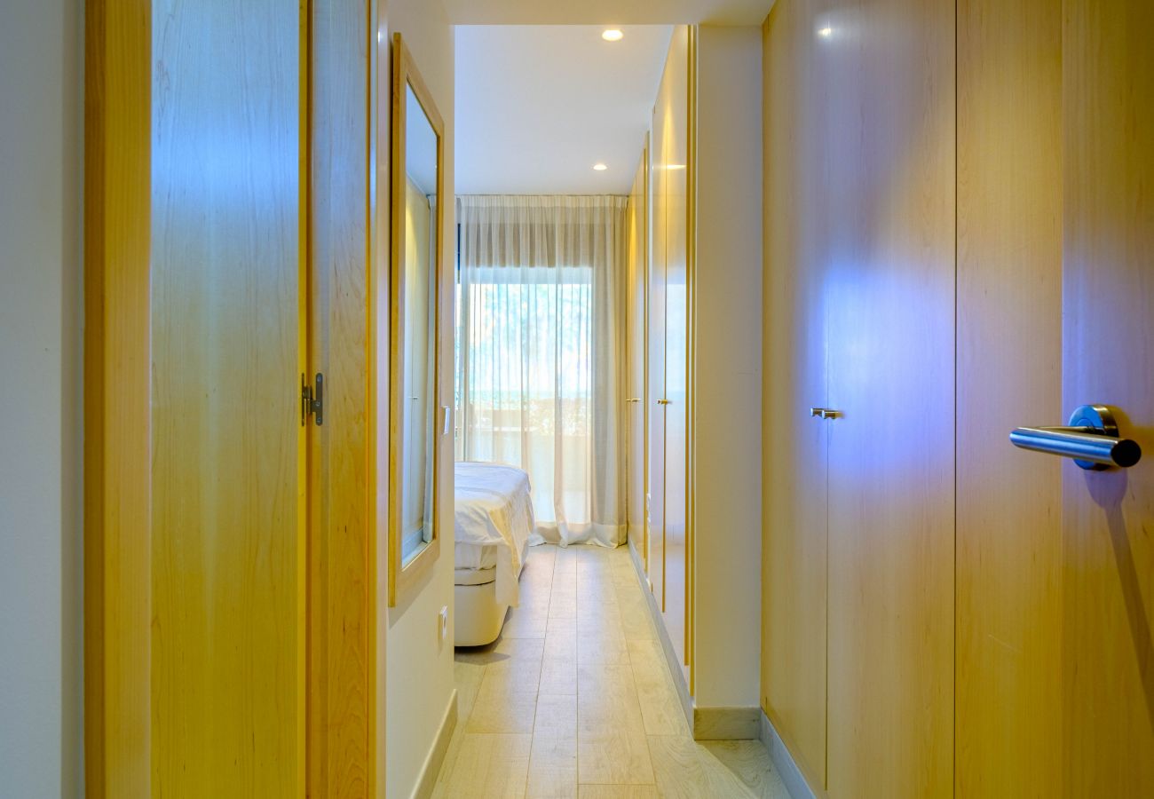 Apartamento en Javea / Xàbia -  Altamar Plus Apartment II Javea Arenal, Estiloso con AC, Wifi, Terraza y Piscina