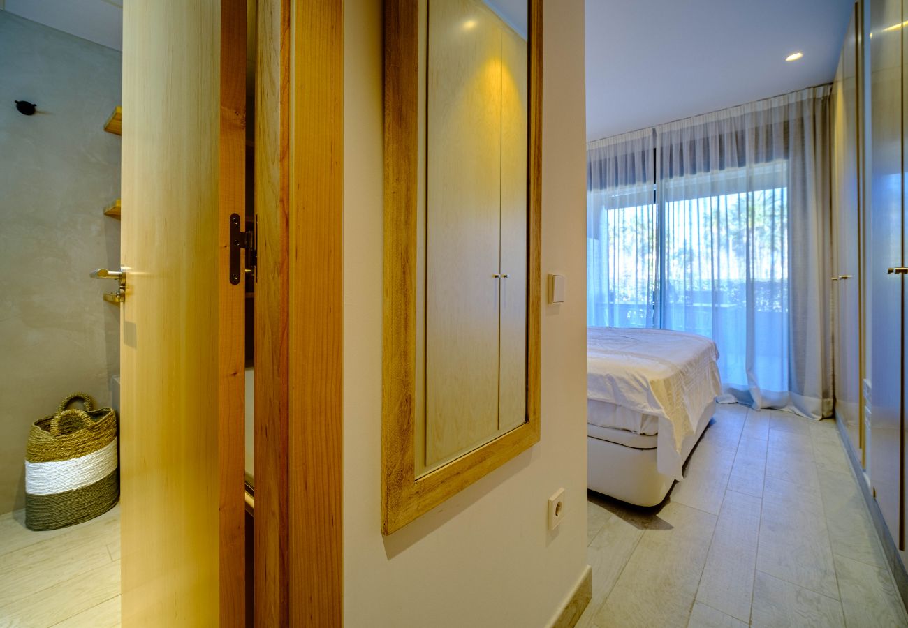 Apartamento en Javea / Xàbia -  Altamar Plus Apartment II Javea Arenal, Estiloso con AC, Wifi, Terraza y Piscina
