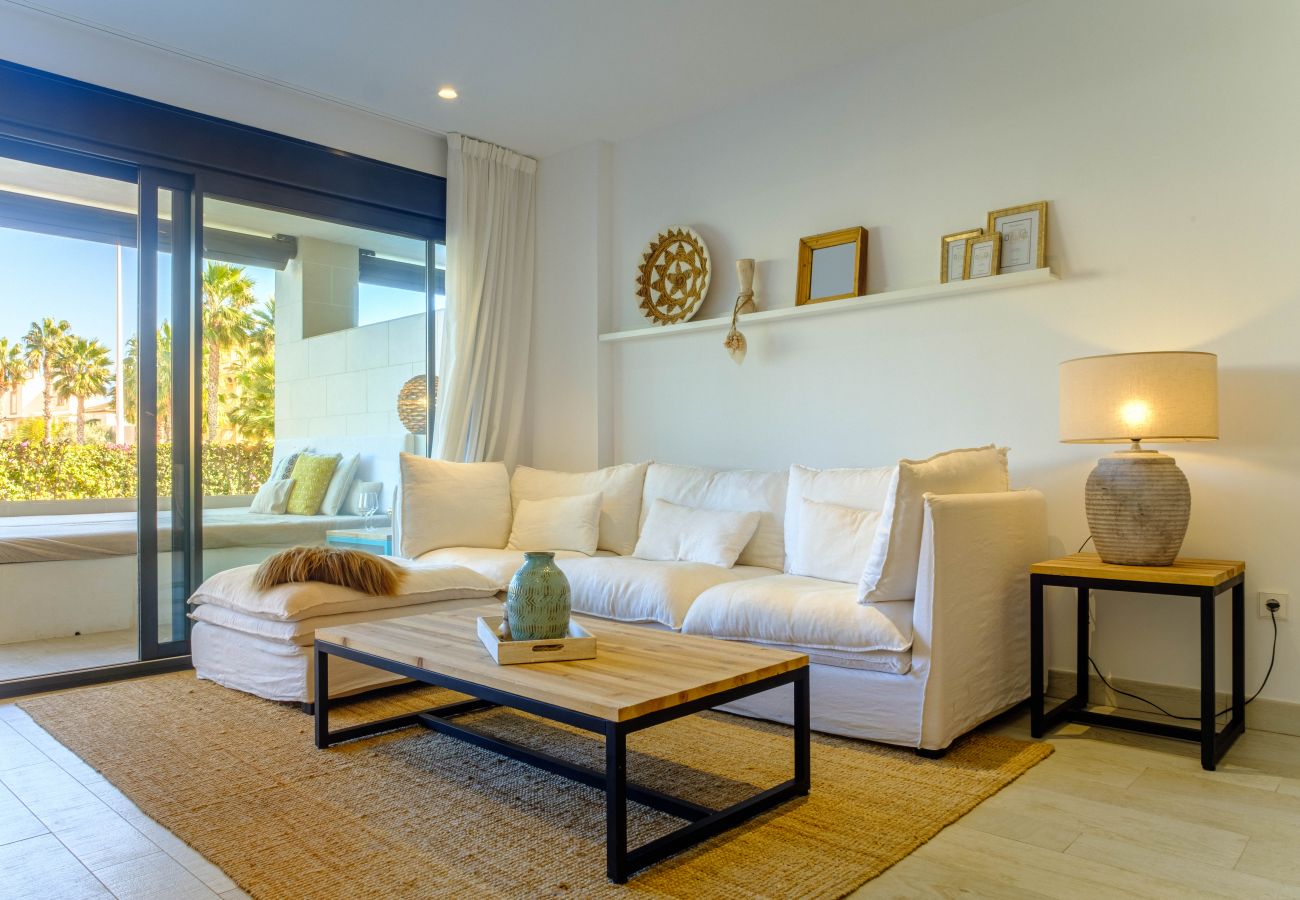 Apartamento en Javea / Xàbia -  Altamar Plus Apartment II Javea Arenal, Estiloso con AC, Wifi, Terraza y Piscina