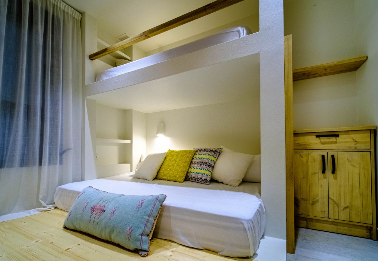 Apartamento en Javea / Xàbia -  Altamar Plus Apartment II Javea Arenal, Estiloso con AC, Wifi, Terraza y Piscina