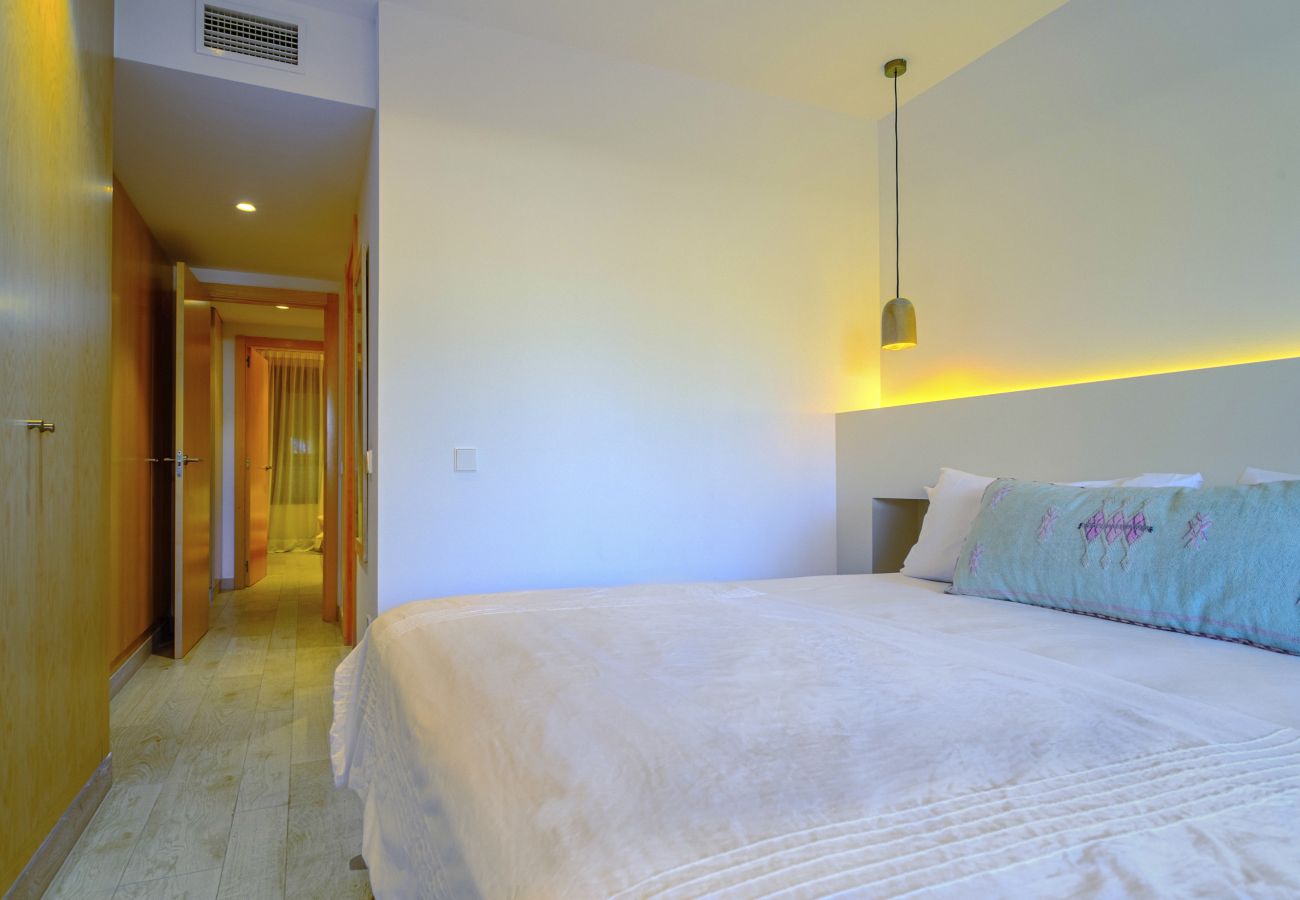 Apartamento en Javea / Xàbia -  Altamar Plus Apartment II Javea Arenal, Estiloso con AC, Wifi, Terraza y Piscina