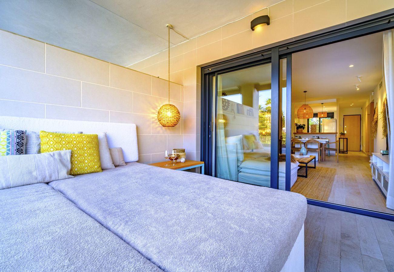 Apartamento en Javea / Xàbia -  Altamar Plus Apartment II Javea Arenal, Estiloso con AC, Wifi, Terraza y Piscina
