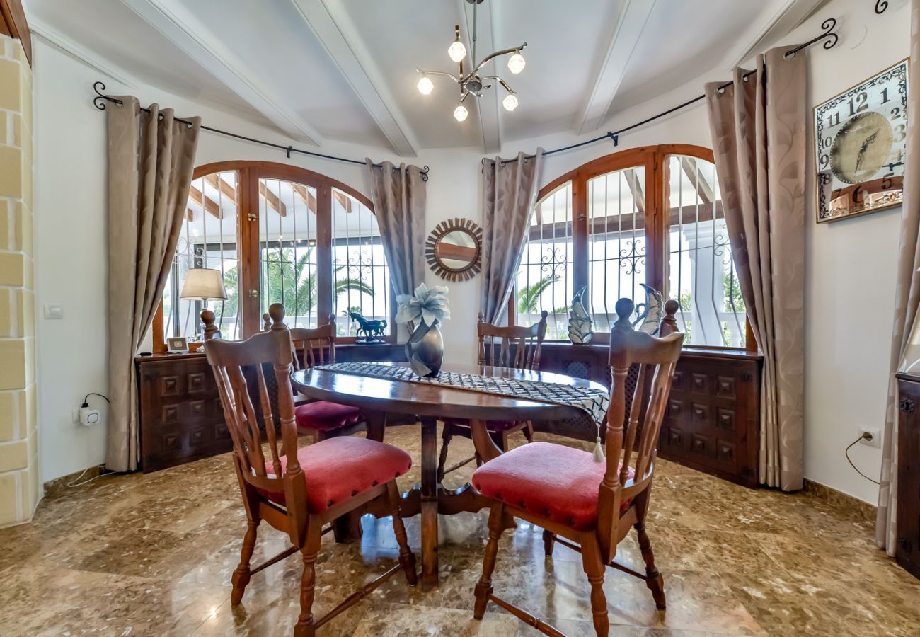 Villa en Benissa - LAS ROSAS, alquiler de villa en Benissa para 8 pax con piscina privada