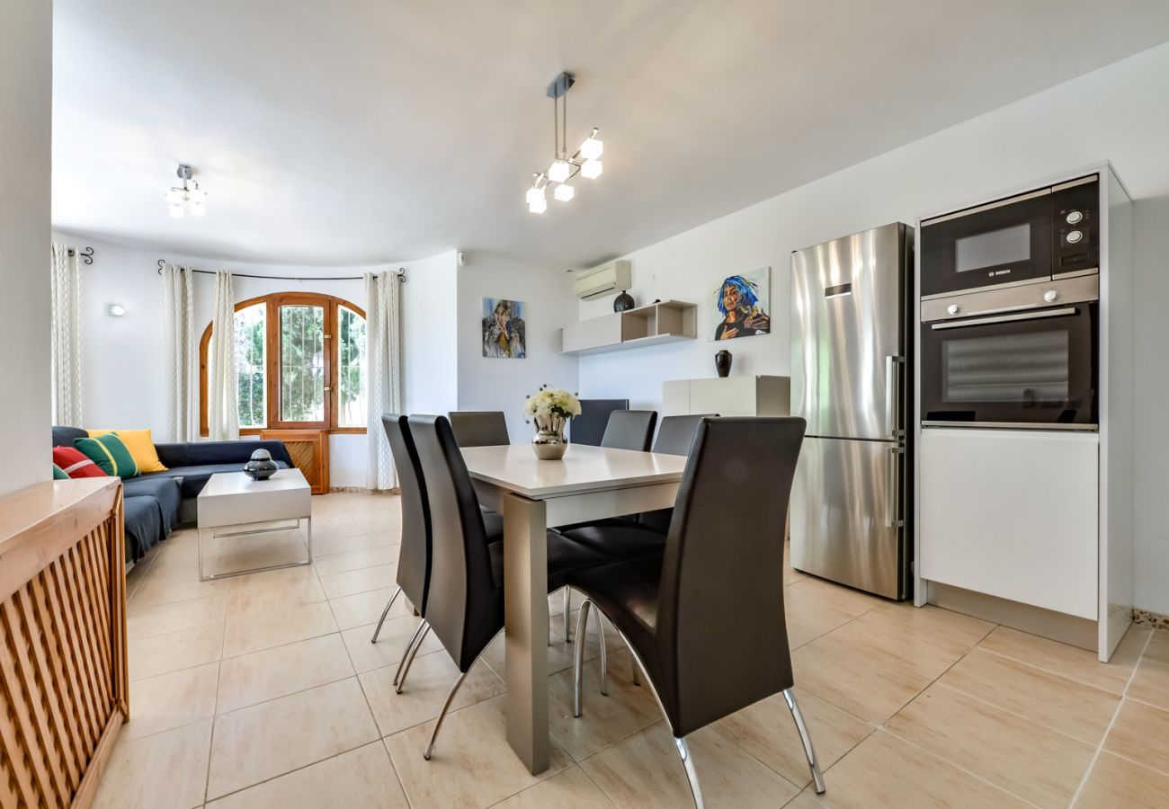 Villa en Benissa - LAS ROSAS, alquiler de villa en Benissa para 8 pax con piscina privada