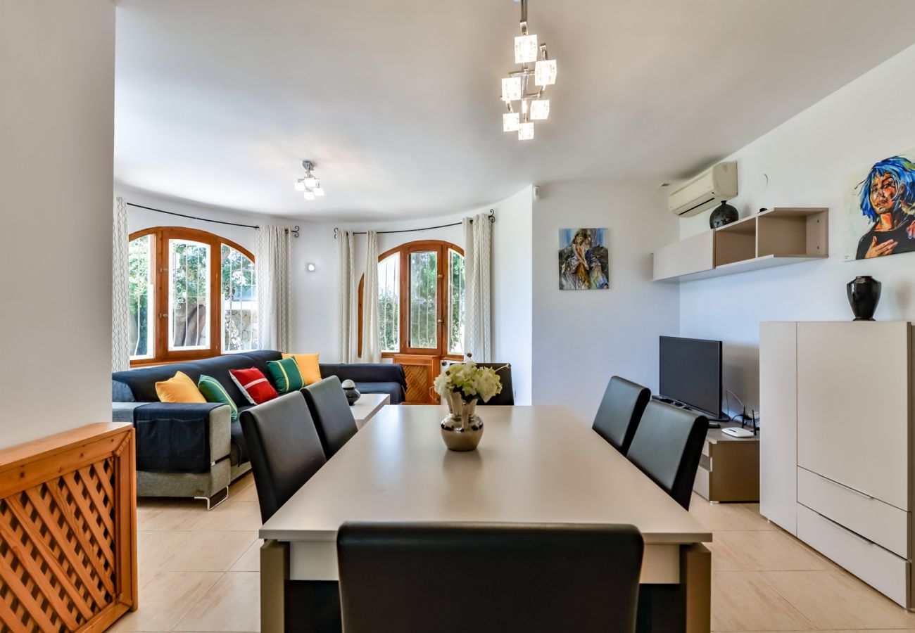 Villa en Benissa - LAS ROSAS, alquiler de villa en Benissa para 8 pax con piscina privada