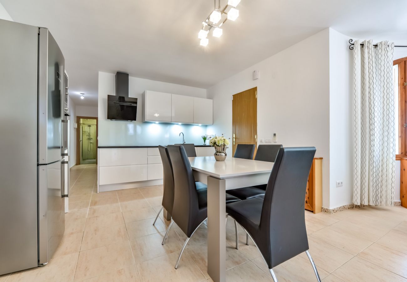 Villa en Benissa - LAS ROSAS, alquiler de villa en Benissa para 8 pax con piscina privada