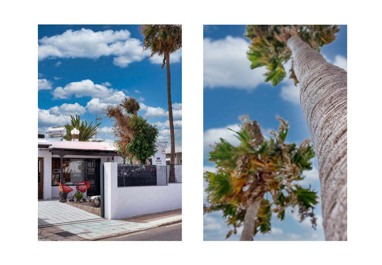 Casa en Puerto del Carmen - Casa Eva - a 300 m de la playa, piscina privada, wifi con fibra