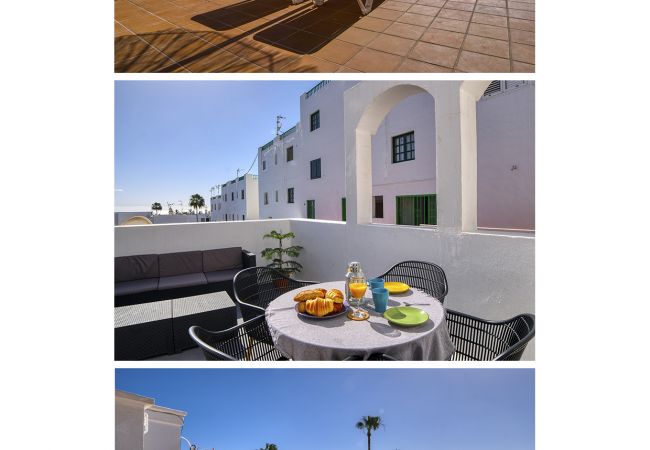 Casa en Puerto del Carmen - Sea Waves Lanzarote - Gran terraza, piscina comunitaria, WiFi con fibra