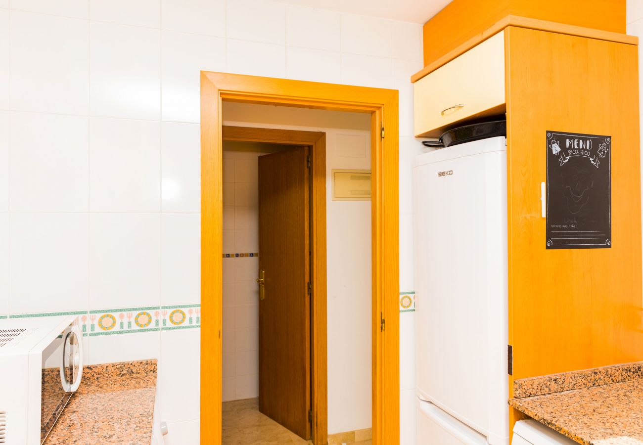 Apartamento en Javea / Xàbia - La Romana Triplex Apartment Javea Arenal, con Terraza, AC, Piscina , Jardín, Tennis,
