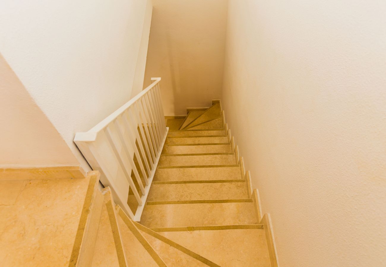 Apartamento en Javea / Xàbia - La Romana Triplex Apartment Javea Arenal, con Terraza, AC, Piscina , Jardín, Tennis,
