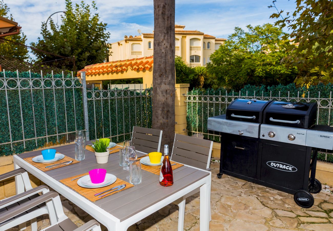 Apartamento en Javea / Xàbia - La Romana Triplex Apartment Javea Arenal, con Terraza, AC, Piscina , Jardín, Tennis,
