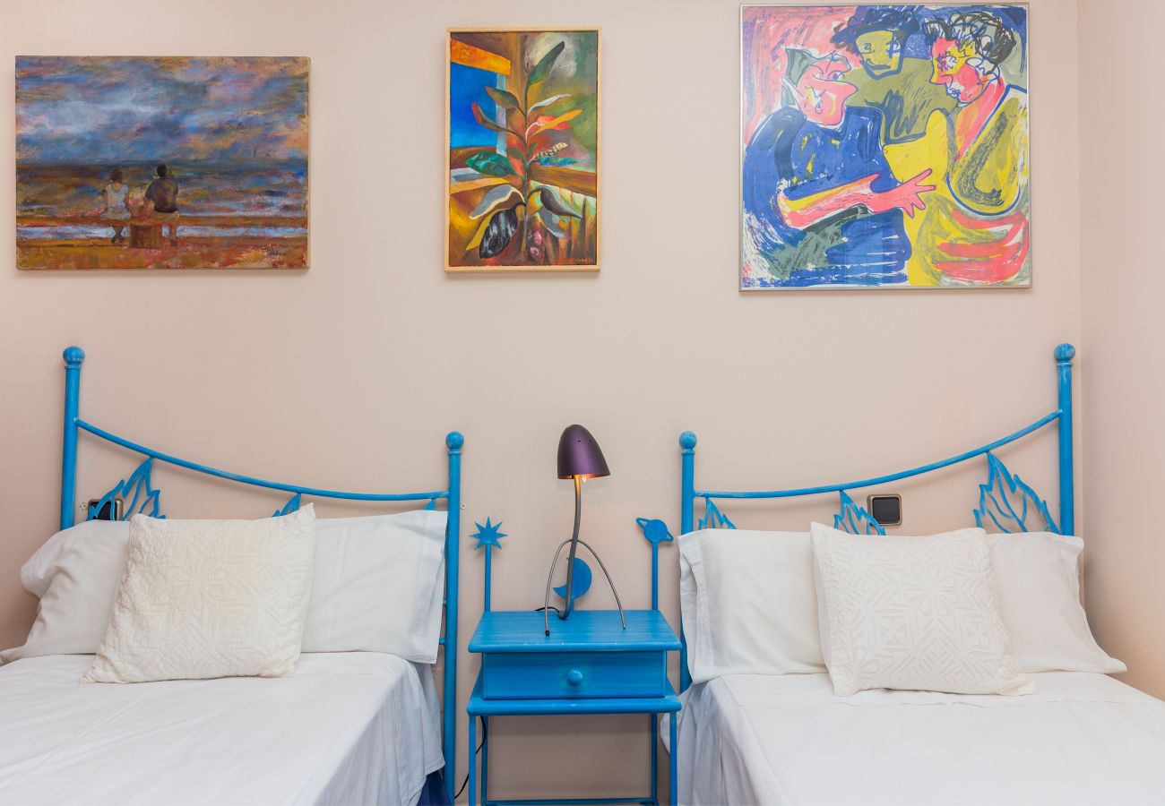 Apartamento en Javea / Xàbia - Albamar Apartment Javea Arenal, con grandes Terrazas, Solarium, AC y Piscina comunitaria