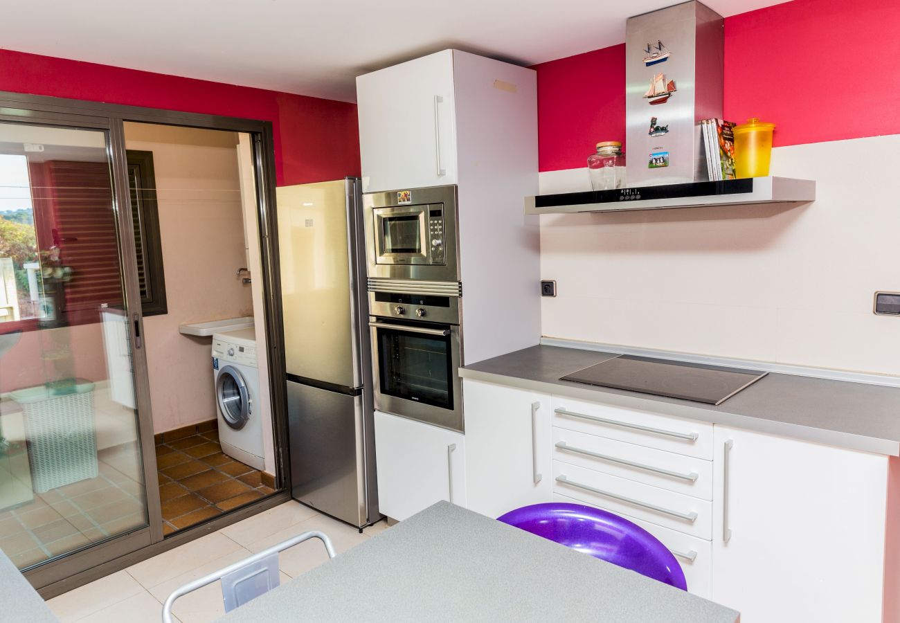 Apartamento en Javea / Xàbia - Albamar Apartment Javea Arenal, con grandes Terrazas, Solarium, AC y Piscina comunitaria