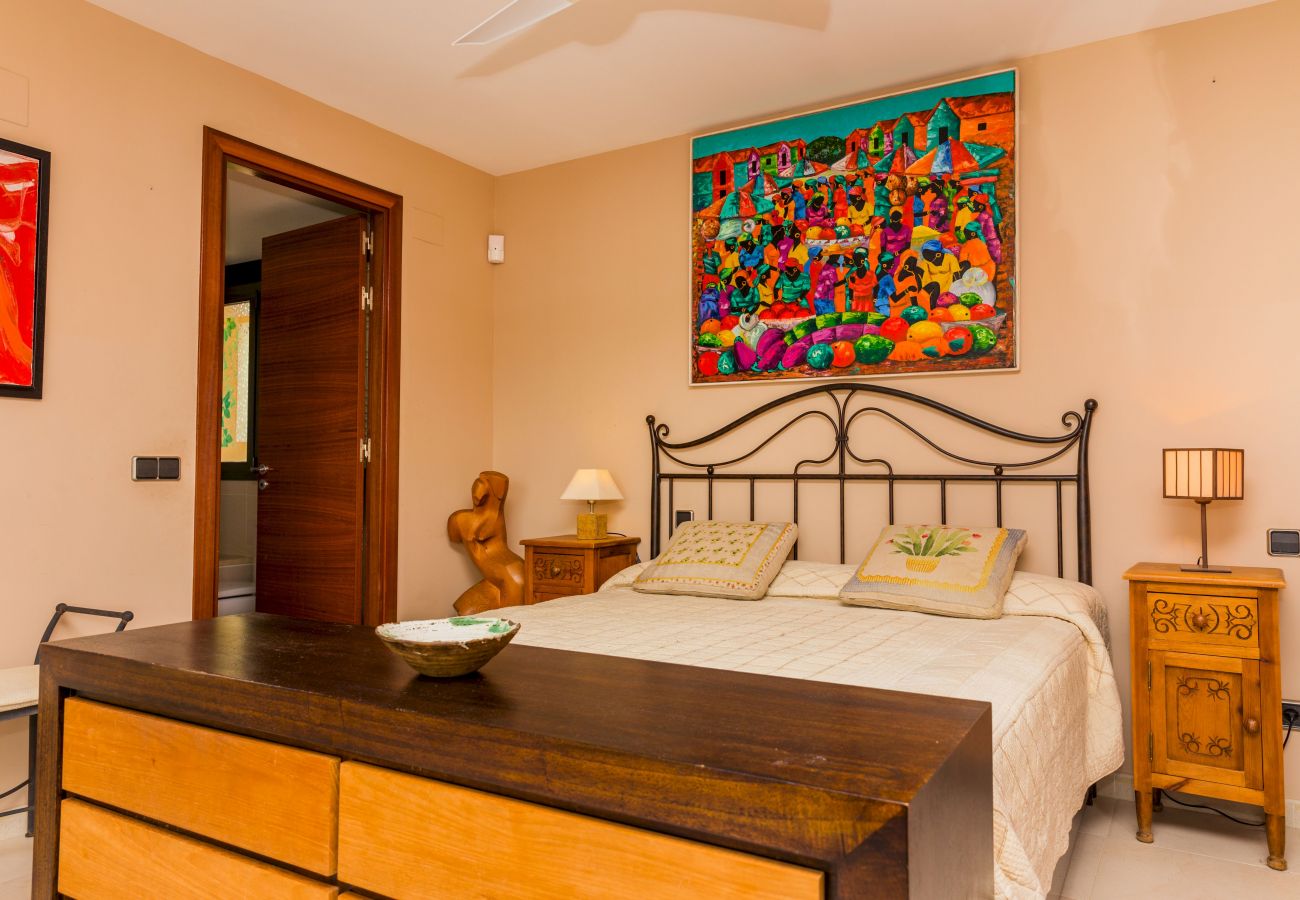 Apartamento en Javea / Xàbia - Albamar Apartment Javea Arenal, con grandes Terrazas, Solarium, AC y Piscina comunitaria