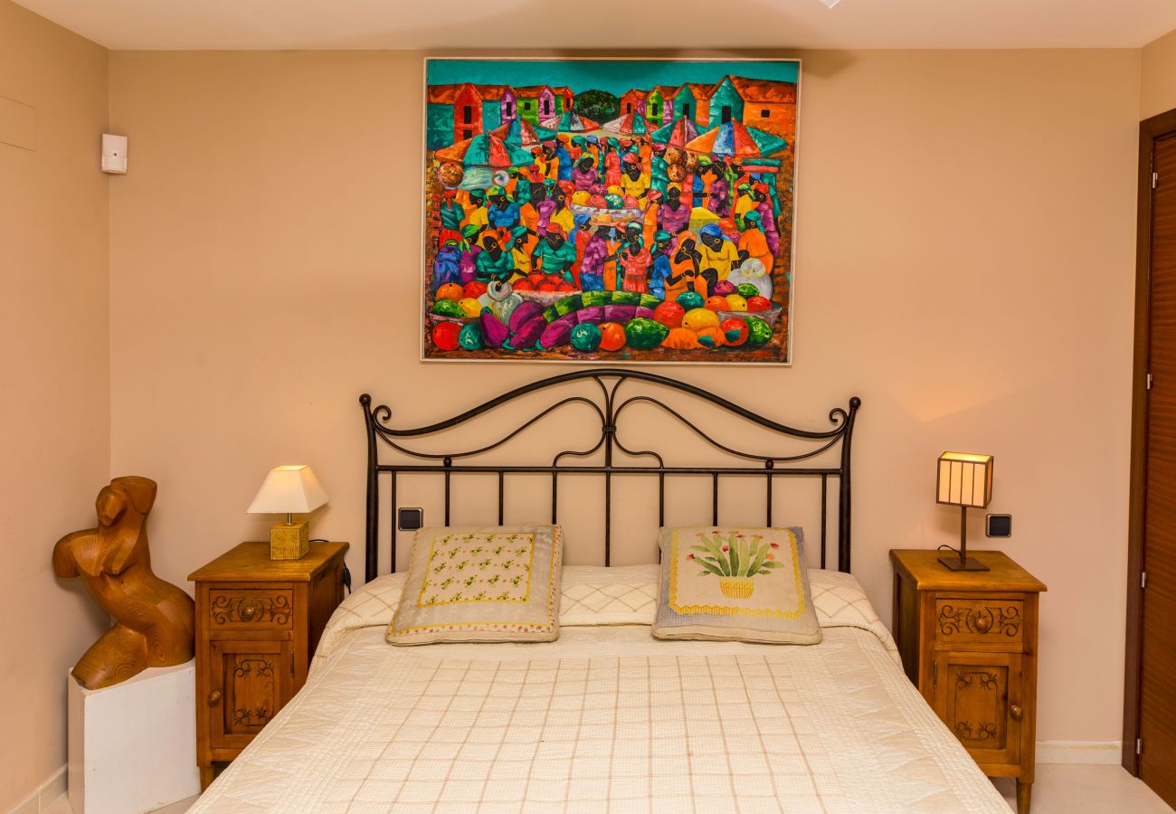 Apartamento en Javea / Xàbia - Albamar Apartment Javea Arenal, con grandes Terrazas, Solarium, AC y Piscina comunitaria