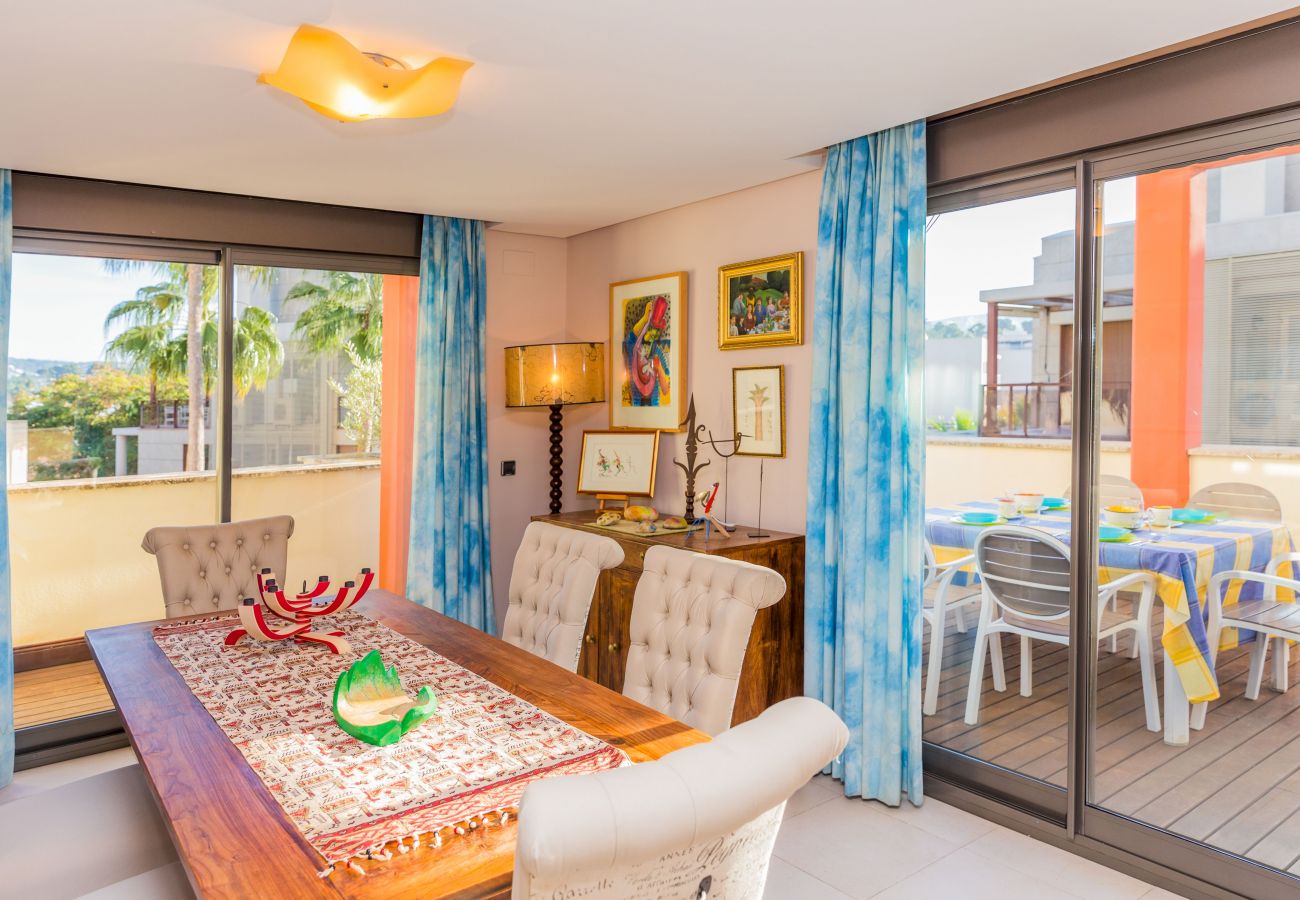 Apartamento en Javea / Xàbia - Albamar Apartment Javea Arenal, con grandes Terrazas, Solarium, AC y Piscina comunitaria