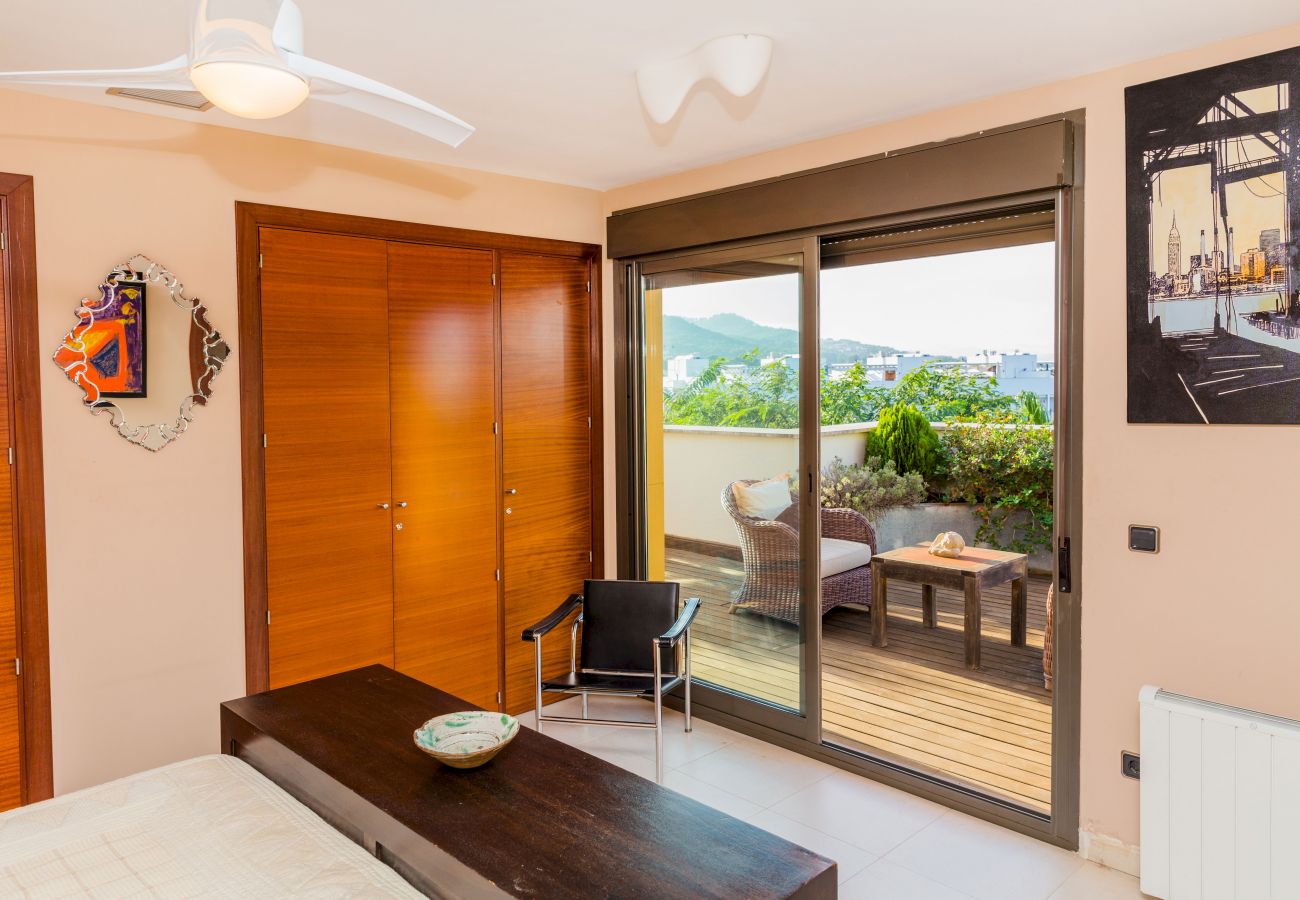Apartamento en Javea / Xàbia - Albamar Apartment Javea Arenal, con grandes Terrazas, Solarium, AC y Piscina comunitaria