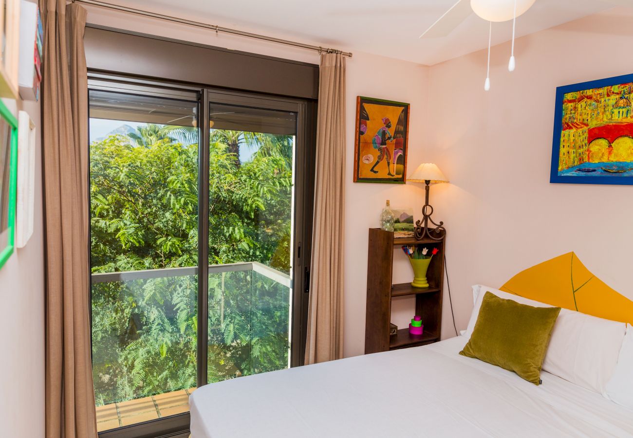 Apartamento en Javea / Xàbia - Albamar Apartment Javea Arenal, con grandes Terrazas, Solarium, AC y Piscina comunitaria