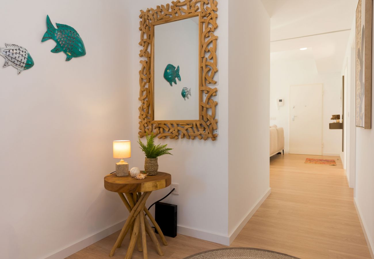 Apartamento en Javea / Xàbia - Paraiso Verde Apartment Javea, con AC, Gran Terraza, Jardín Privado y Piscina Comunitaria