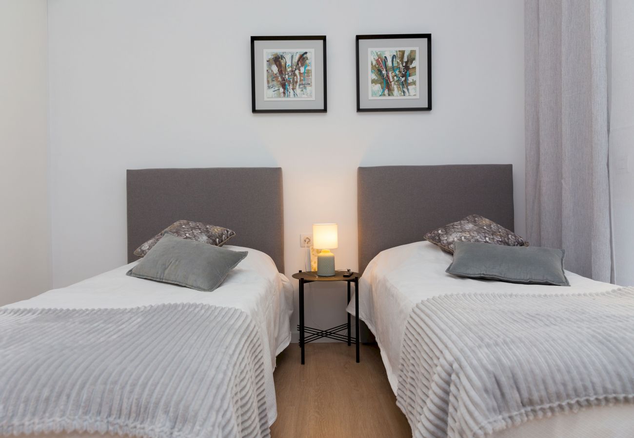 Apartamento en Javea / Xàbia - Paraiso Verde Apartment Javea, con AC, Gran Terraza, Jardín Privado y Piscina Comunitaria