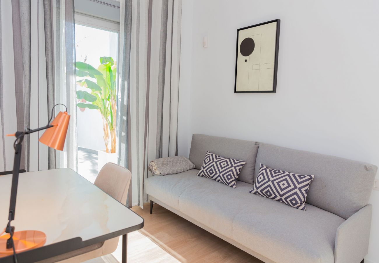 Apartamento en Javea / Xàbia - Paraiso Verde Apartment Javea, con AC, Gran Terraza, Jardín Privado y Piscina Comunitaria