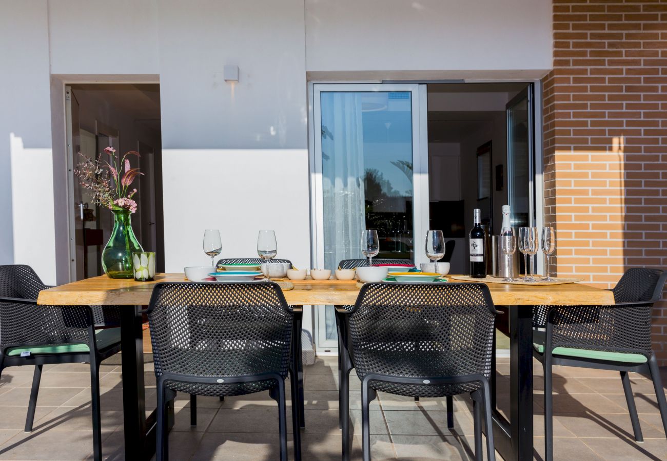 Apartamento en Javea / Xàbia - Paraiso Verde Apartment Javea, con AC, Gran Terraza, Jardín Privado y Piscina Comunitaria