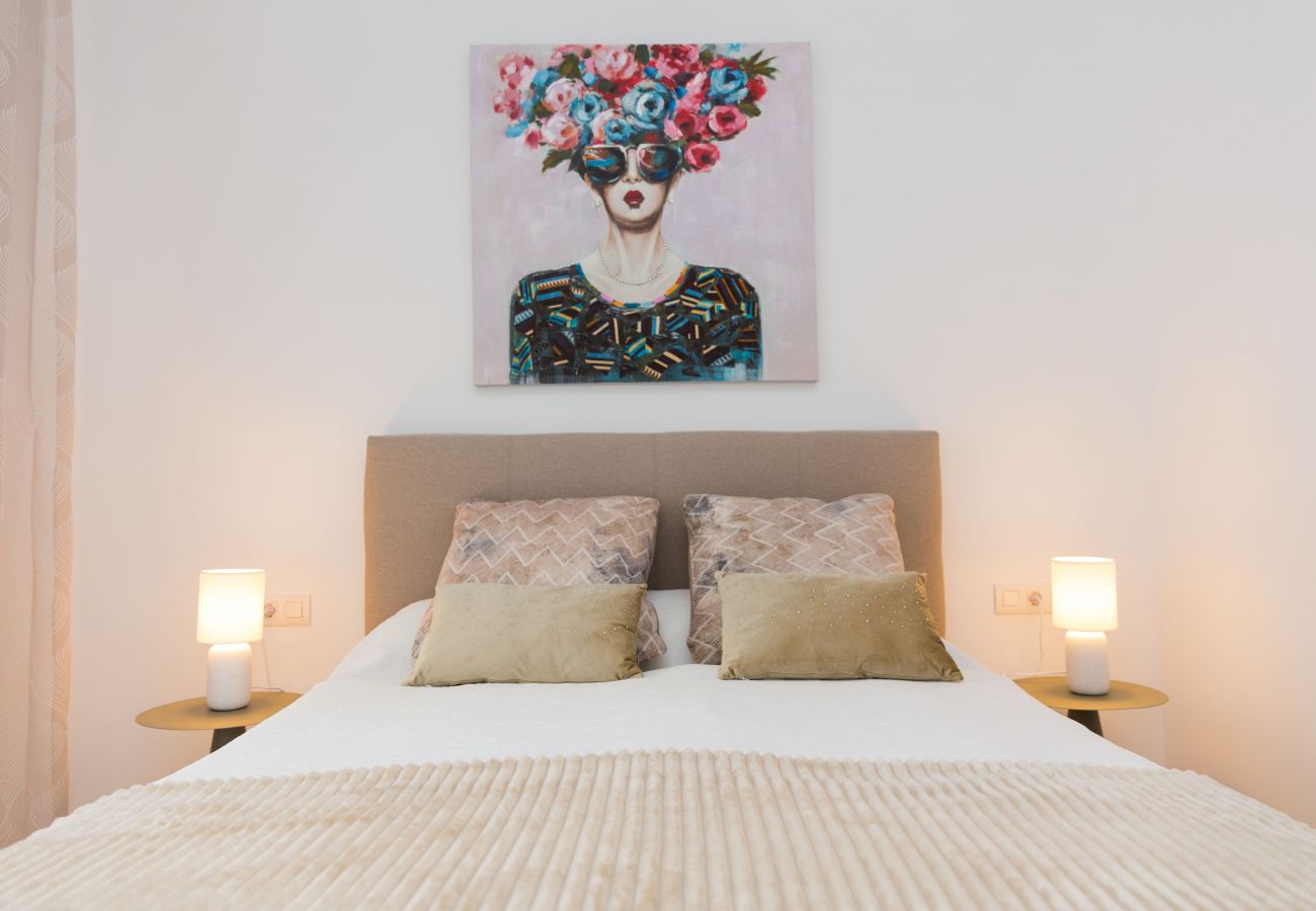 Apartamento en Javea / Xàbia - Paraiso Verde Apartment Javea, con AC, Gran Terraza, Jardín Privado y Piscina Comunitaria