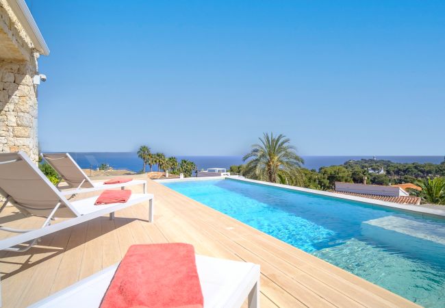 Villa en Javea / Xàbia - Villa Panoramique Javea, con Piscina, Terraza soleada y Vistas al Mar