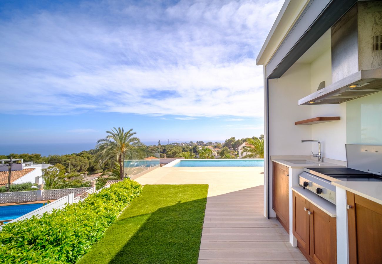 Villa en Javea / Xàbia - Villa Panoramique Javea, con Piscina, Terraza soleada y Vistas al Mar