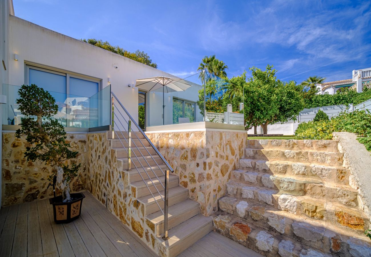 Villa en Javea / Xàbia - Villa Panoramique Javea, con Piscina, Terraza soleada y Vistas al Mar