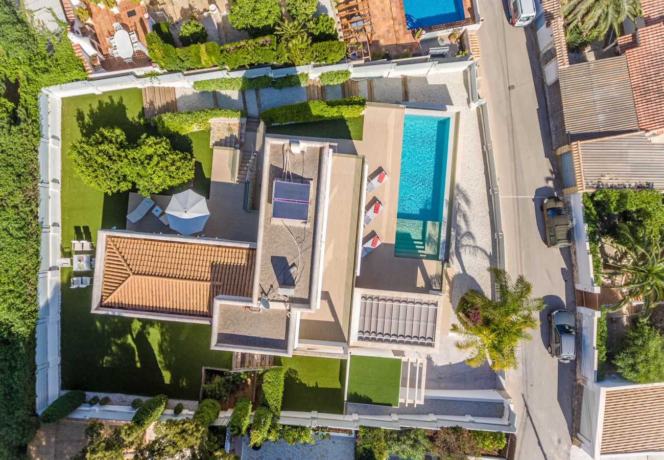 Villa en Javea / Xàbia - Villa Panoramique Javea, con Piscina, Terraza soleada y Vistas al Mar