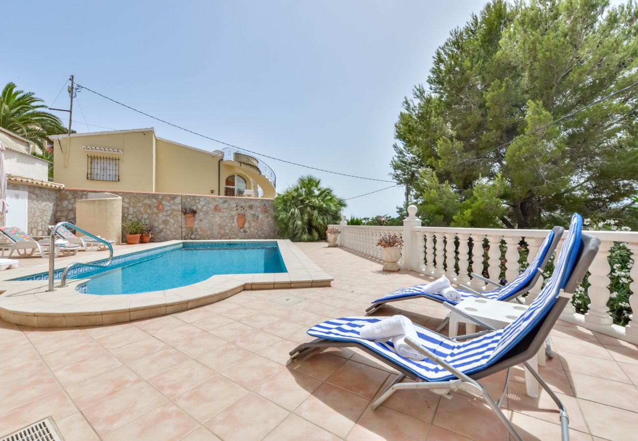 Villa en Benissa - Alquiler de villa en Benissa MIRASOL, para 4 pax con piscina privada, 