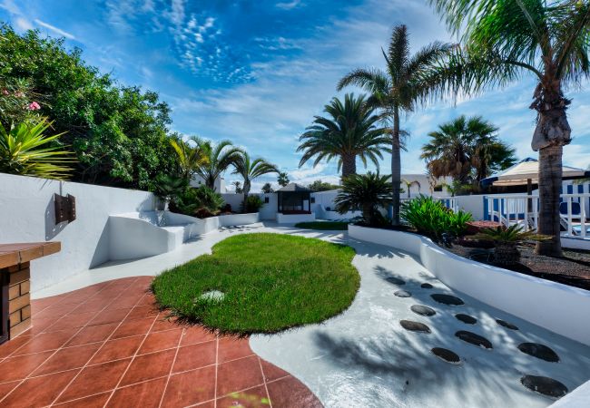 Villa en Playa Blanca - Casa Picasso -  piscina privada, terraza, Aire-acondicionado 