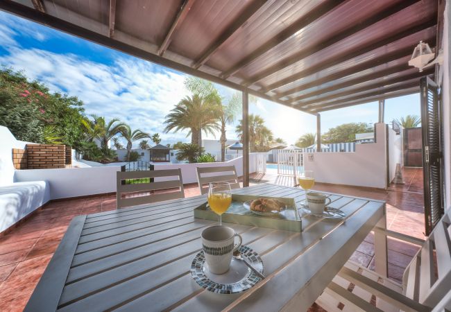 Villa en Playa Blanca - Casa Picasso -  piscina privada, terraza, Aire-acondicionado 