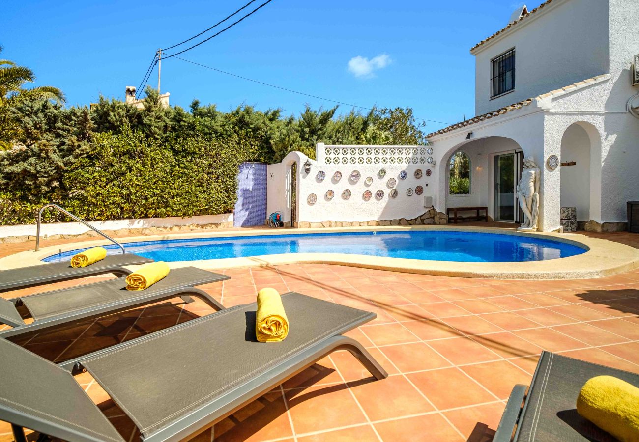 Villa en Javea / Xàbia - Villa Este Javea, Piscina Privada y Vistas al Mar