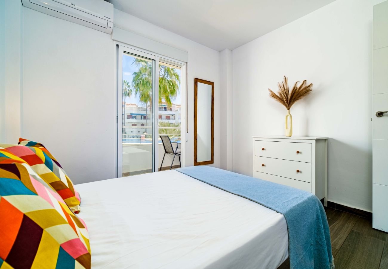 Apartamento en Javea / Xàbia - Don Pepe Green Apartment Javea, con Terraza, AC y Gran Piscina Comunitaria