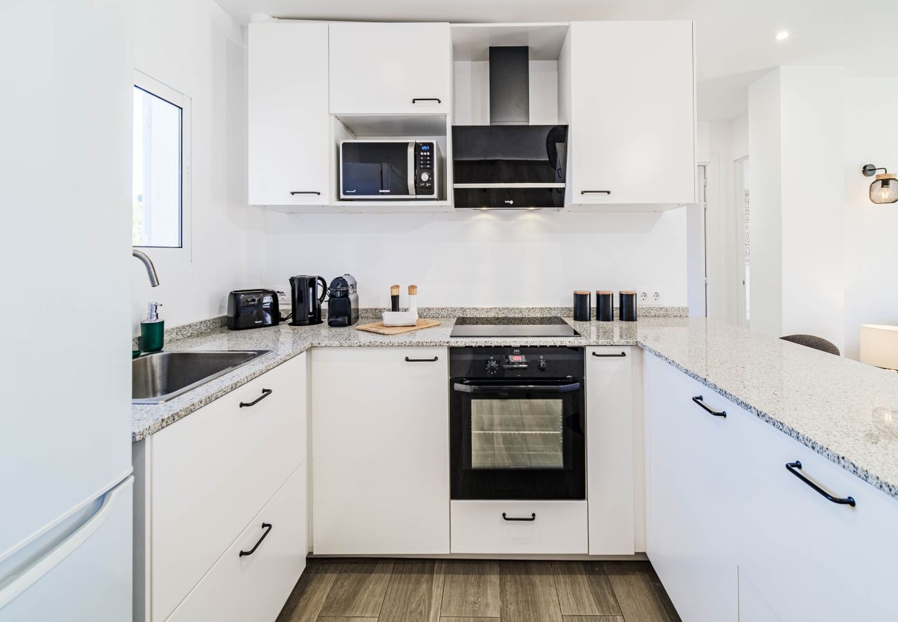 Apartamento en Javea / Xàbia - Don Pepe Green Apartment Javea, con Terraza, AC y Gran Piscina Comunitaria