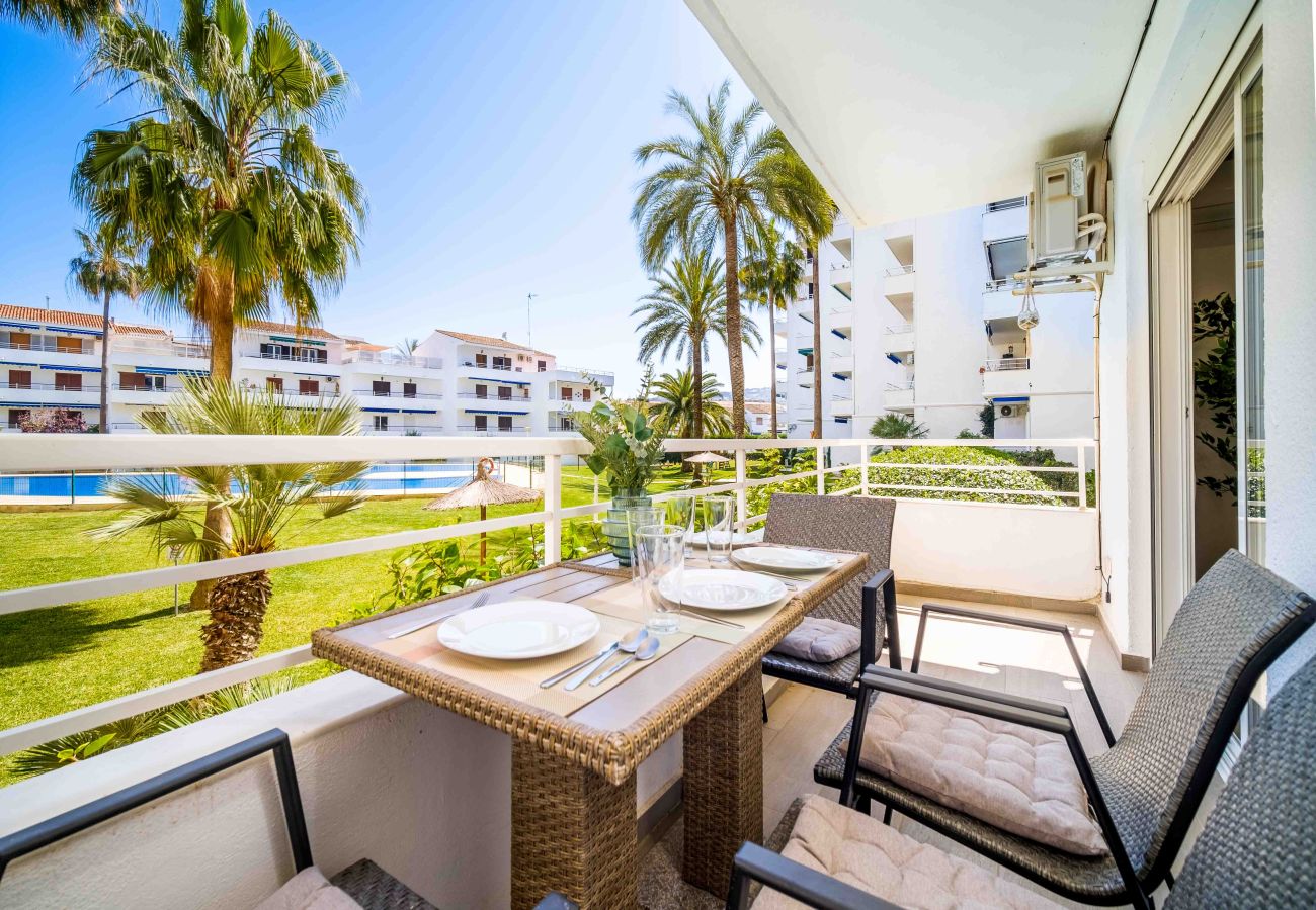 Apartamento en Javea / Xàbia - Don Pepe Green Apartment Javea, con Terraza, AC y Gran Piscina Comunitaria