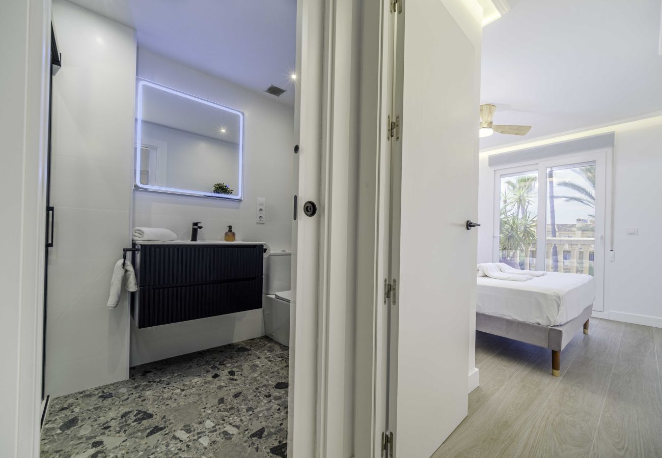 Apartamento en Javea / Xàbia - Sunny Deluxe Duplex Arenal Park II Javea, con Terraza, AC y Piscina comunitaria